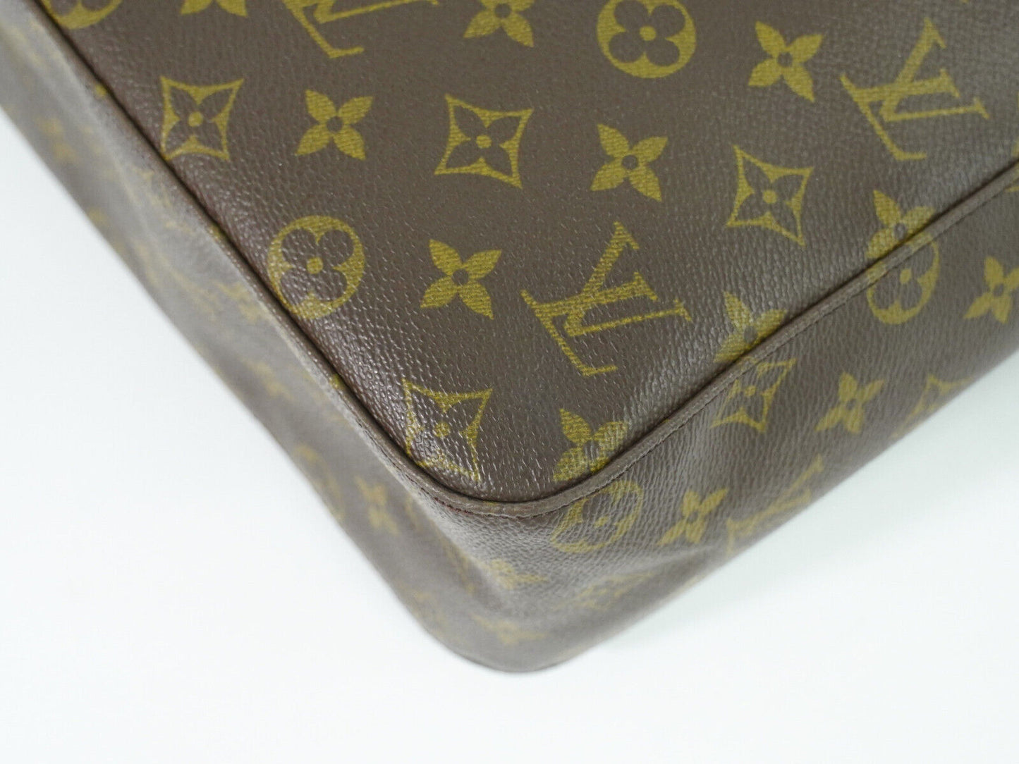 Louis Vuitton Looping GM Brown Canvas Shoulder Bag