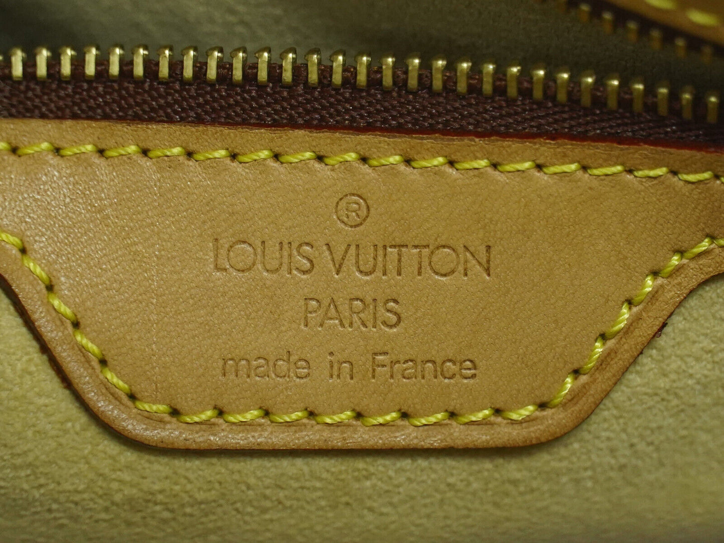 Louis Vuitton Looping GM Brown Canvas Shoulder Bag