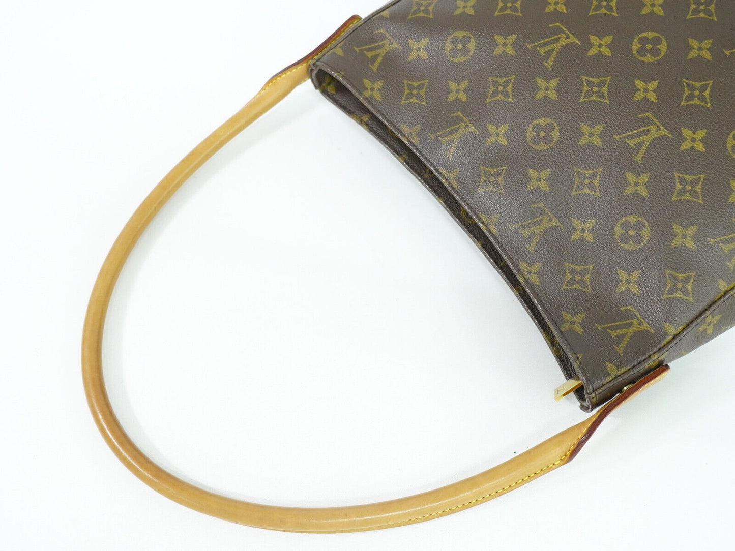 Louis Vuitton Looping GM Brown Canvas Shoulder Bag