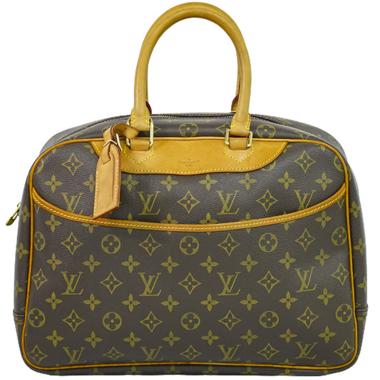 Louis Vuitton Deauville Brown Canvas Hand Bag