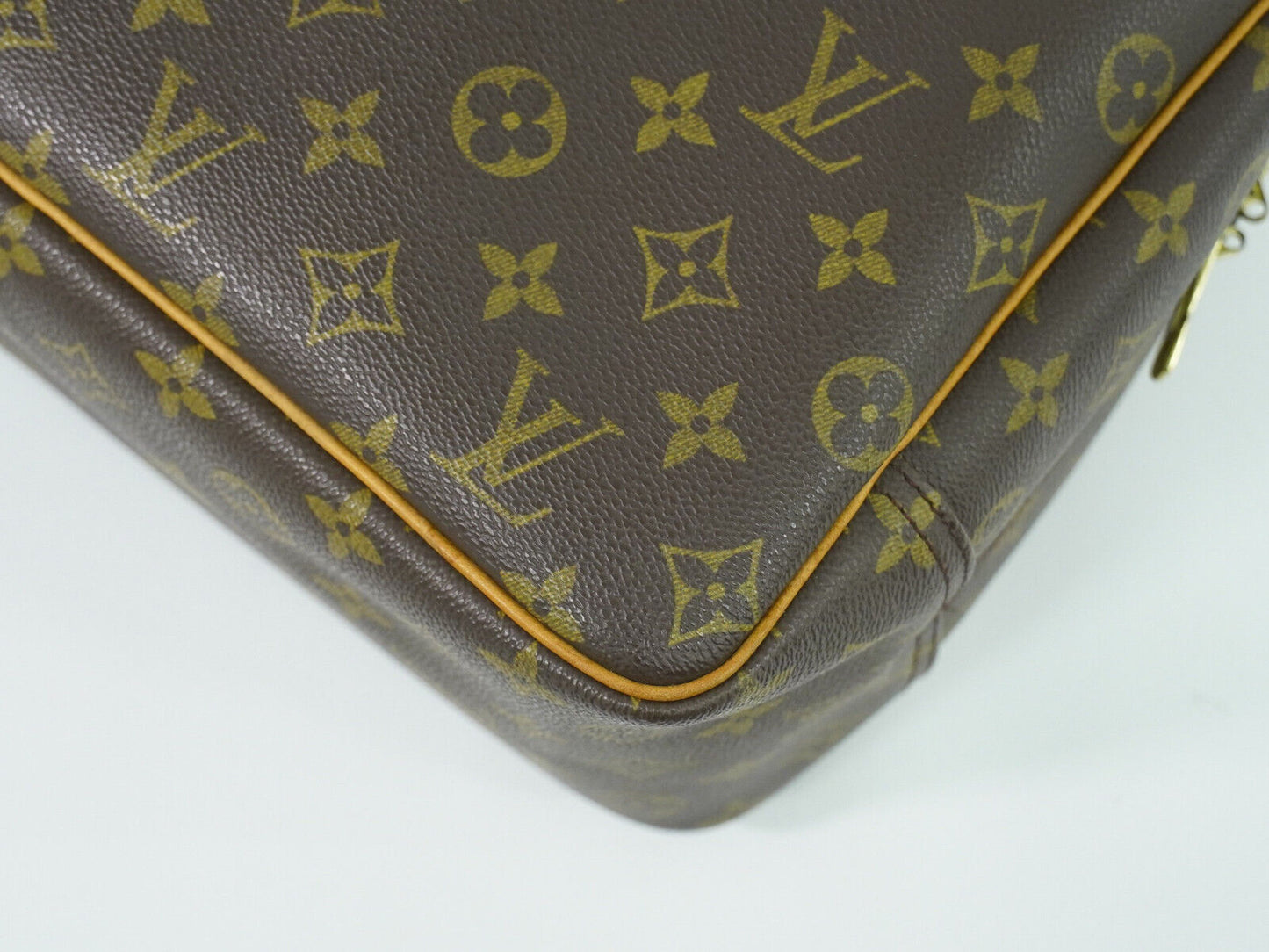 Louis Vuitton Deauville Brown Canvas Hand Bag