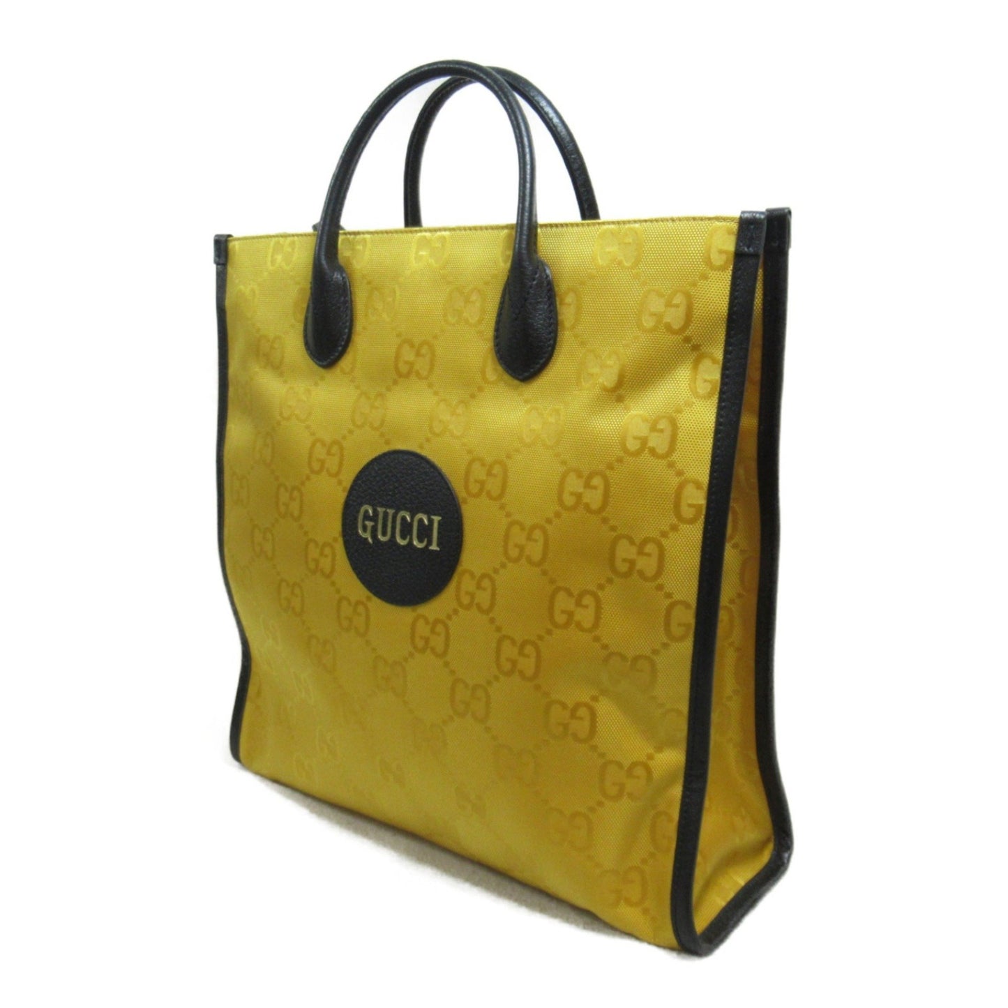 Gucci Off the grid Yellow Synthetic Tote Bag