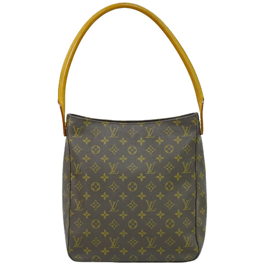 Louis Vuitton Looping GM Brown Canvas Shoulder Bag