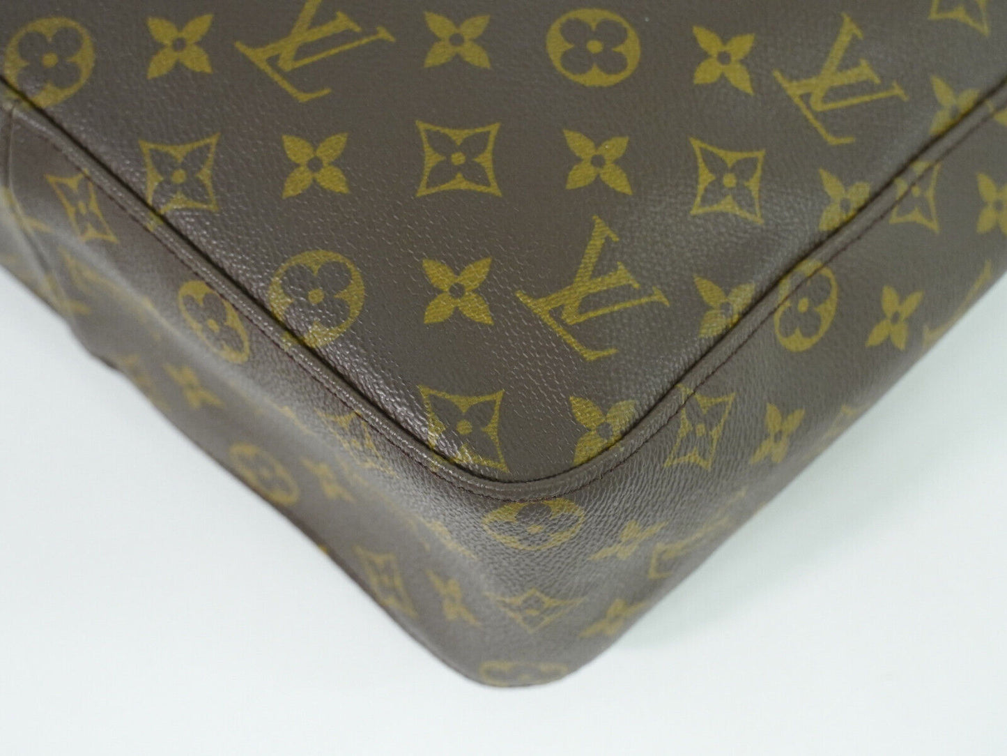 Louis Vuitton Looping GM Brown Canvas Shoulder Bag