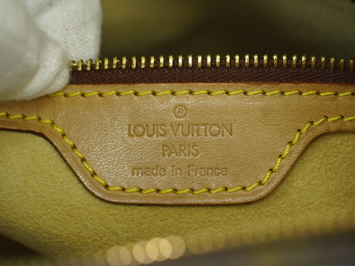 Louis Vuitton Looping GM Brown Canvas Shoulder Bag