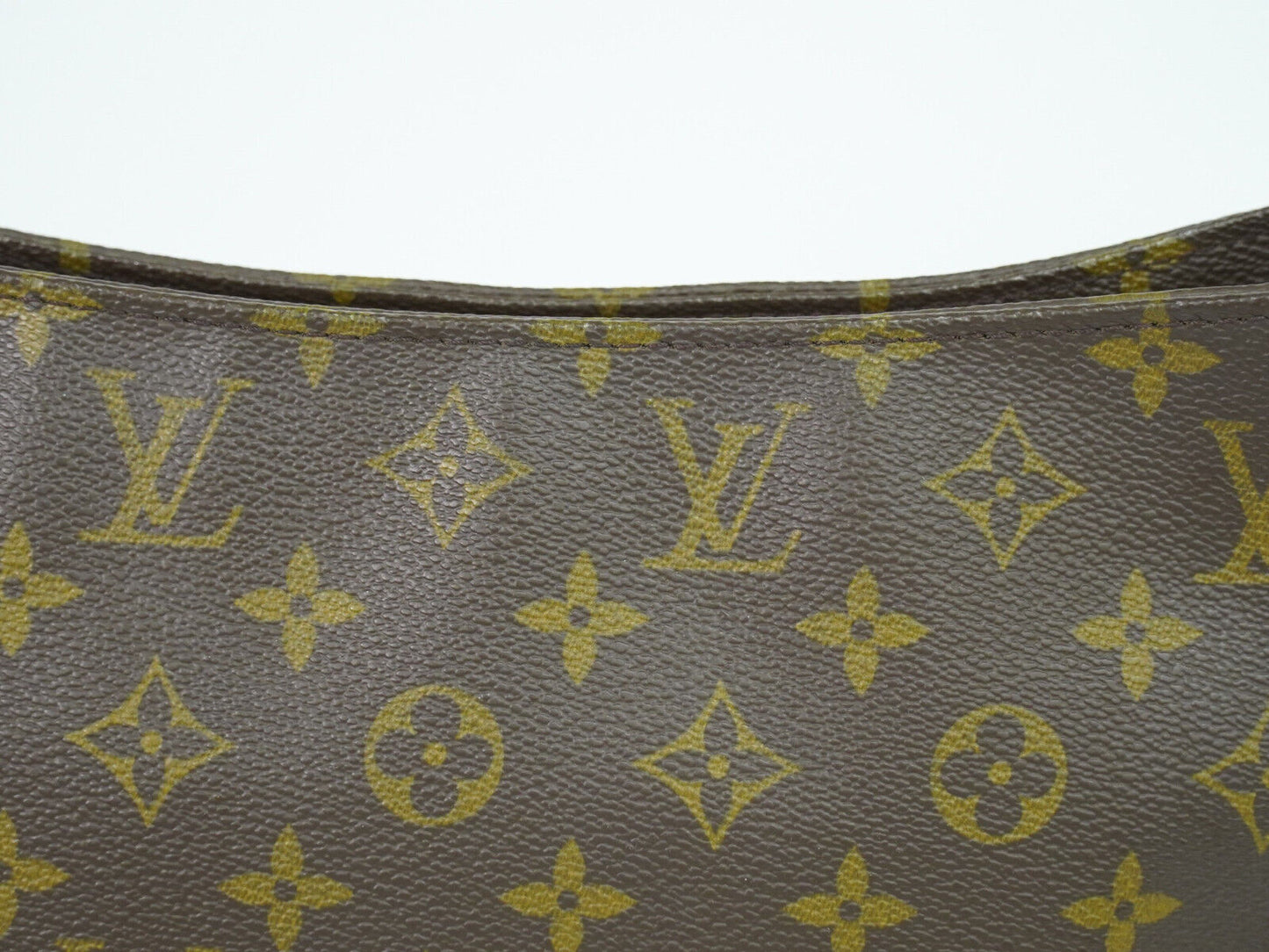 Louis Vuitton Looping GM Brown Canvas Shoulder Bag