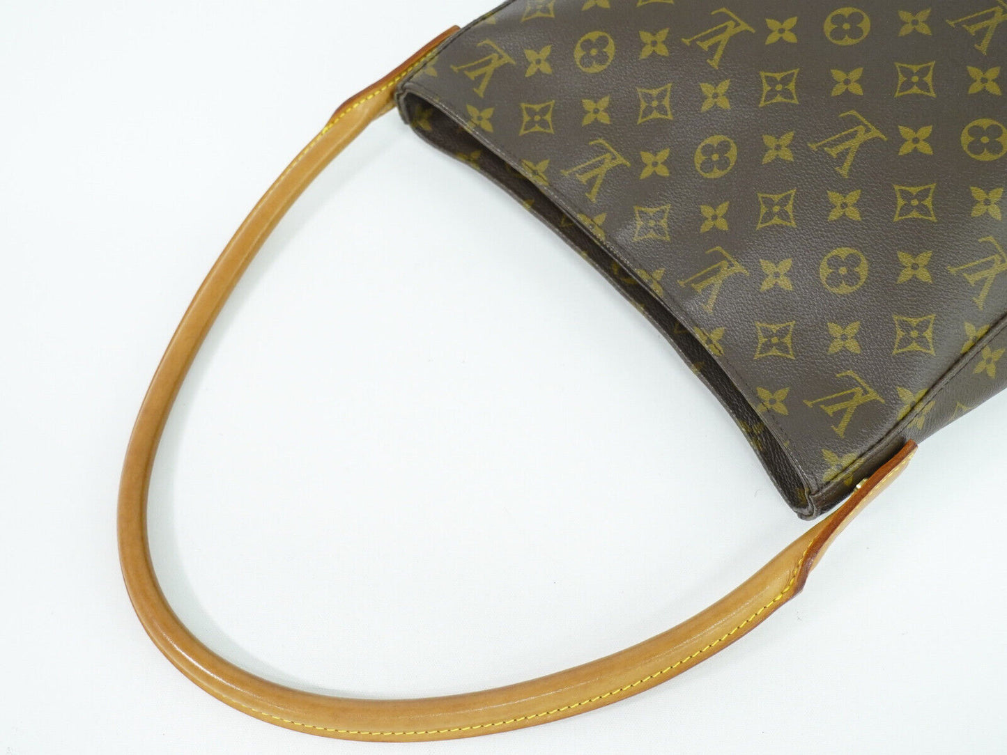 Louis Vuitton Looping GM Brown Canvas Shoulder Bag