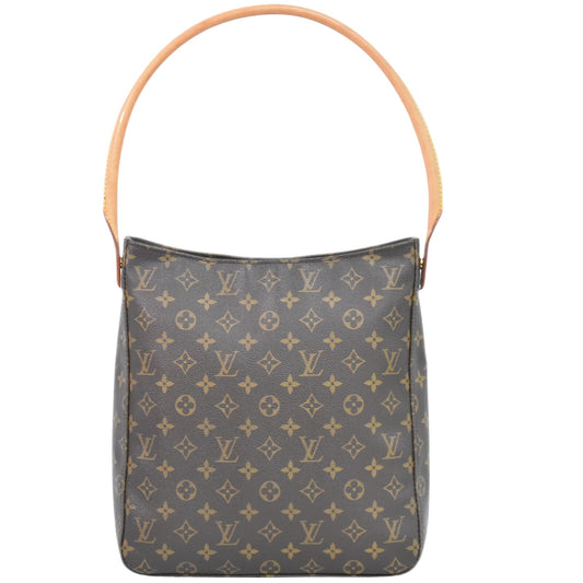 Louis Vuitton Looping GM Brown Canvas Shoulder Bag