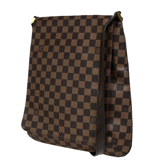 Louis Vuitton Musette Brown Canvas Shoulder Bag