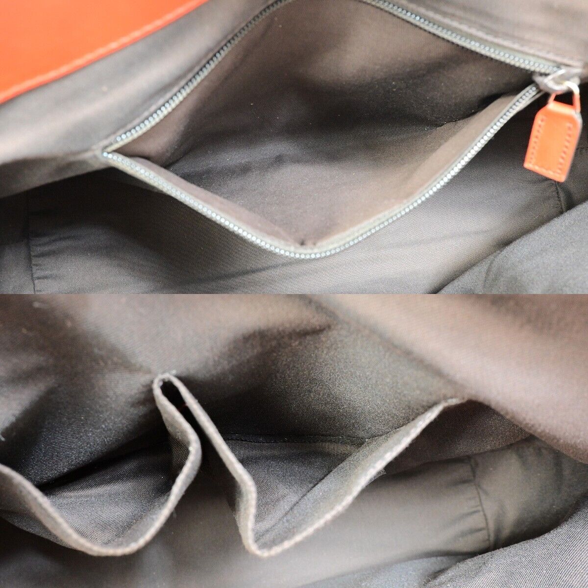 Gucci Diamante Orange Leather Tote Bag