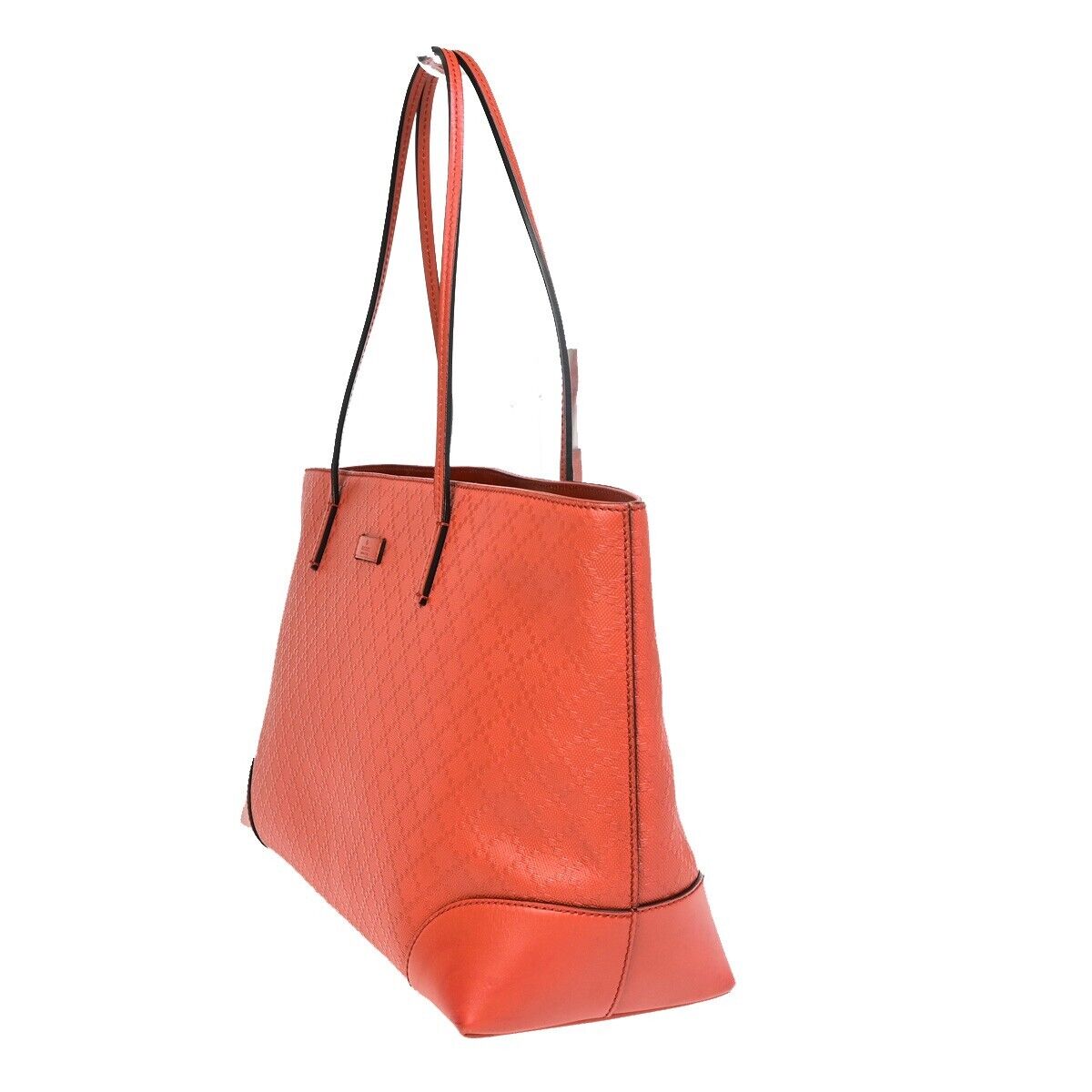 Gucci Diamante Orange Leather Tote Bag