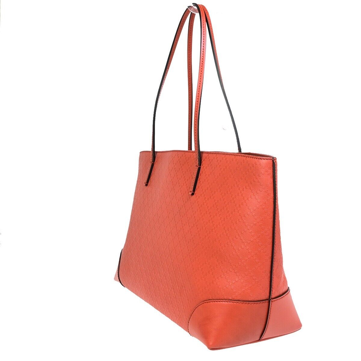 Gucci Diamante Orange Leather Tote Bag