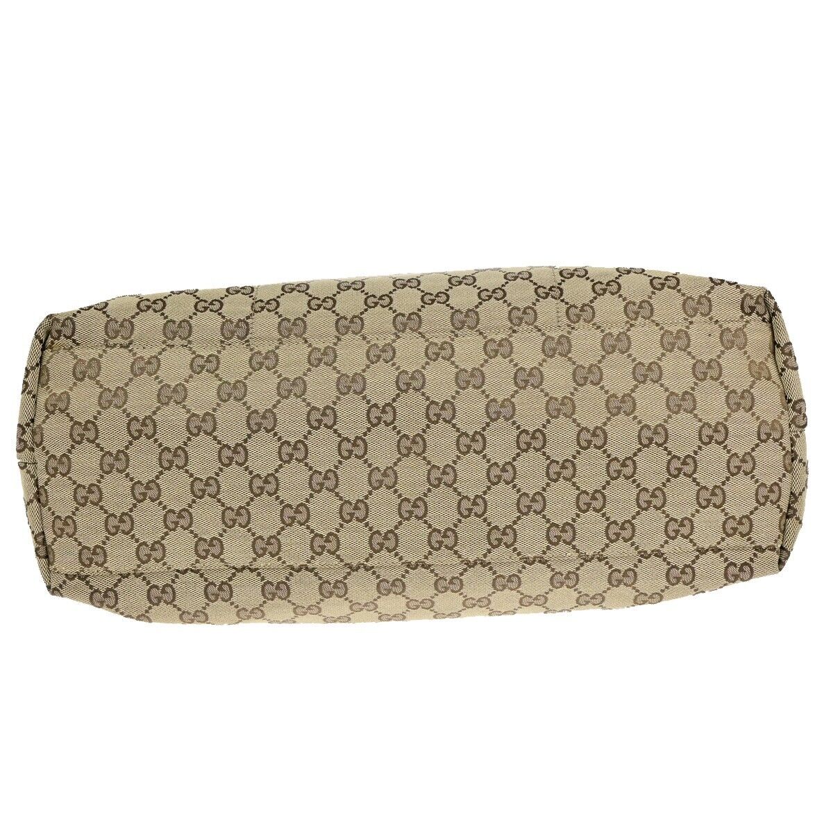 Gucci Ophidia Brown Canvas Shoulder Bag