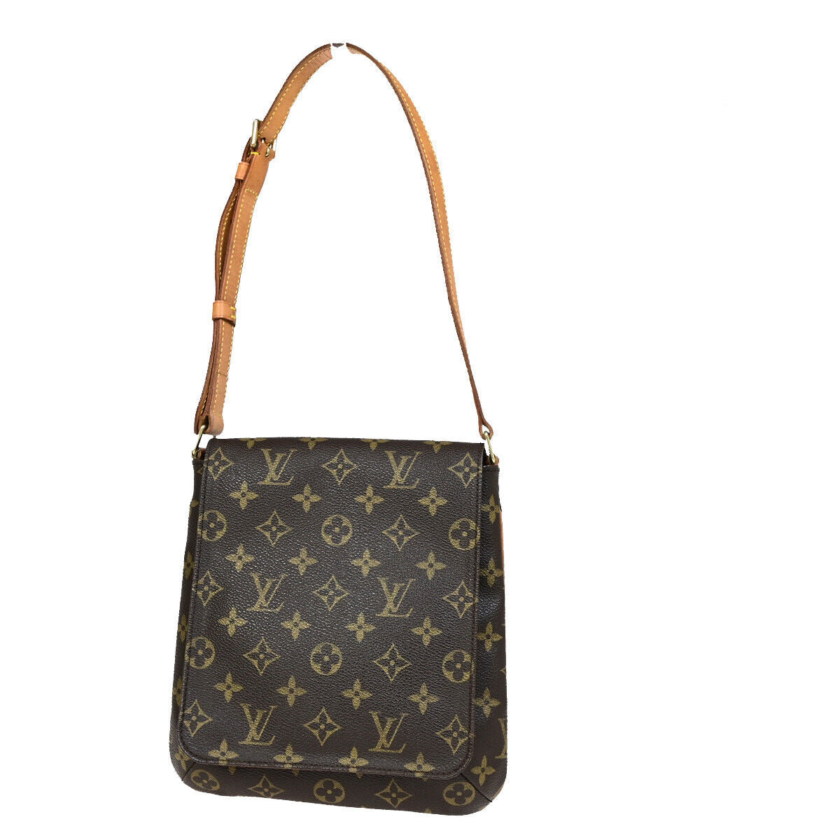 Louis Vuitton Musette Salsa Brown Canvas Shoulder Bag