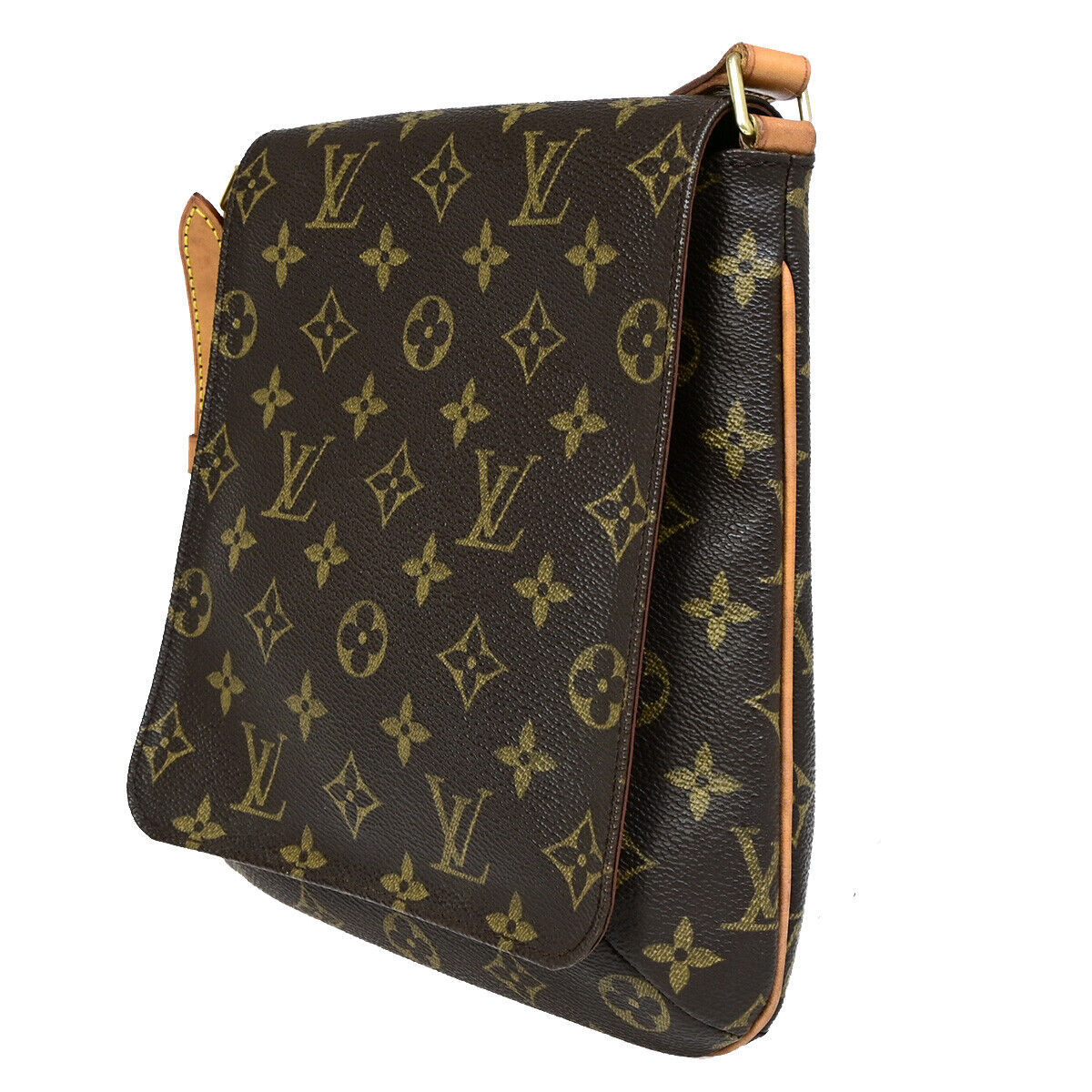 Louis Vuitton Musette Salsa Brown Canvas Shoulder Bag