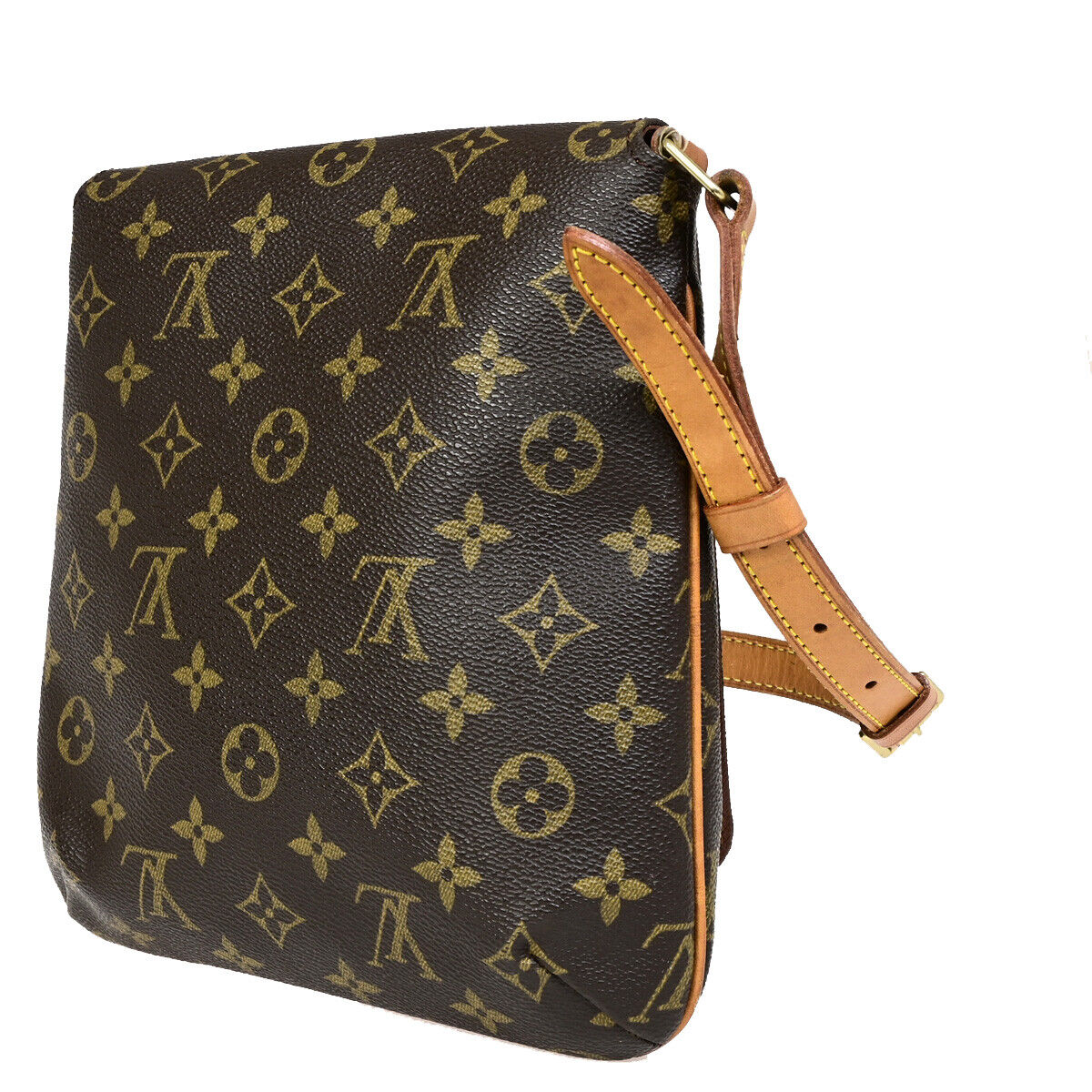 Louis Vuitton Musette Salsa Brown Canvas Shoulder Bag