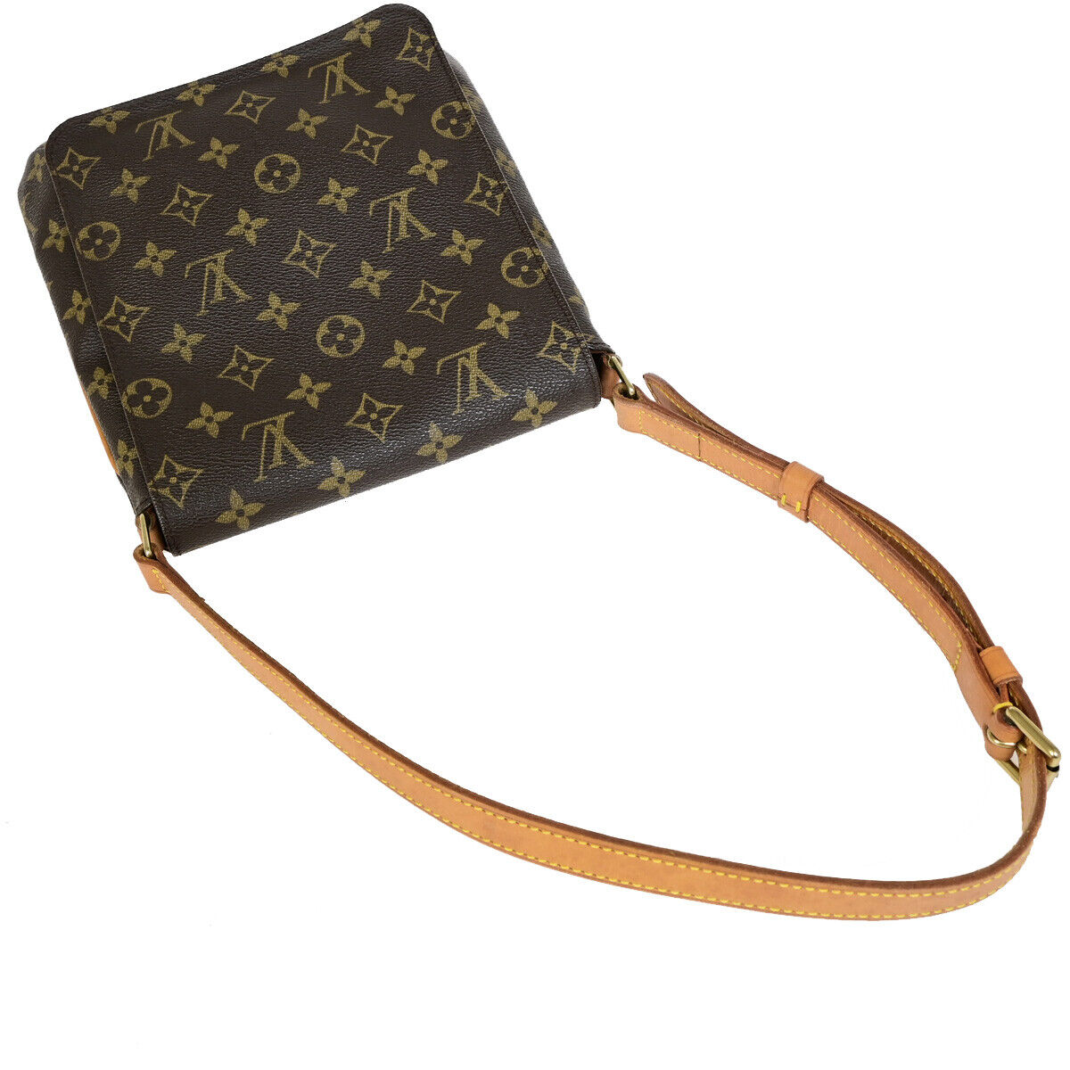 Louis Vuitton Musette Salsa Brown Canvas Shoulder Bag