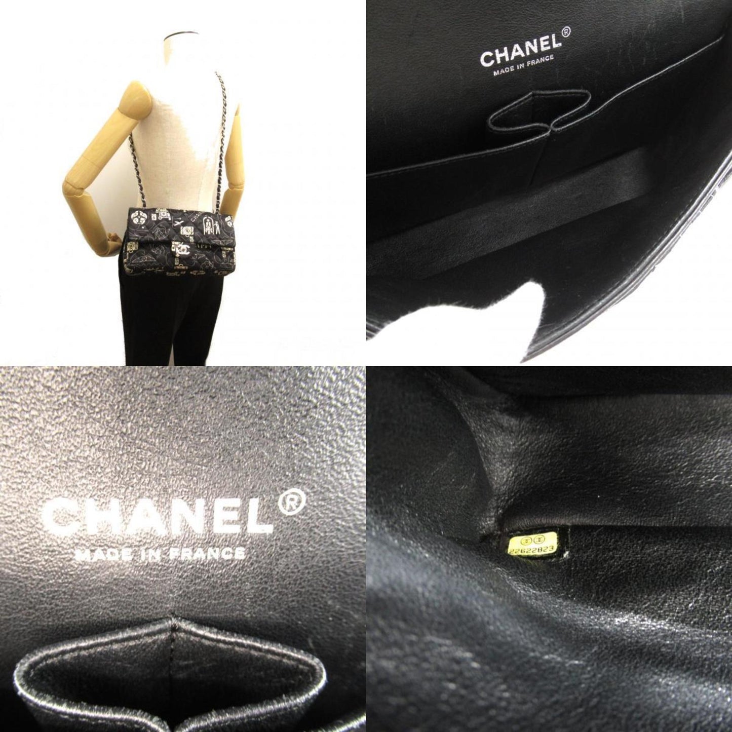 Chanel Timeless Multicolour Canvas Shoulder Bag