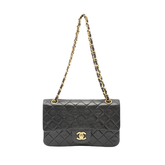 Chanel Timeless Black Leather Shoulder Bag