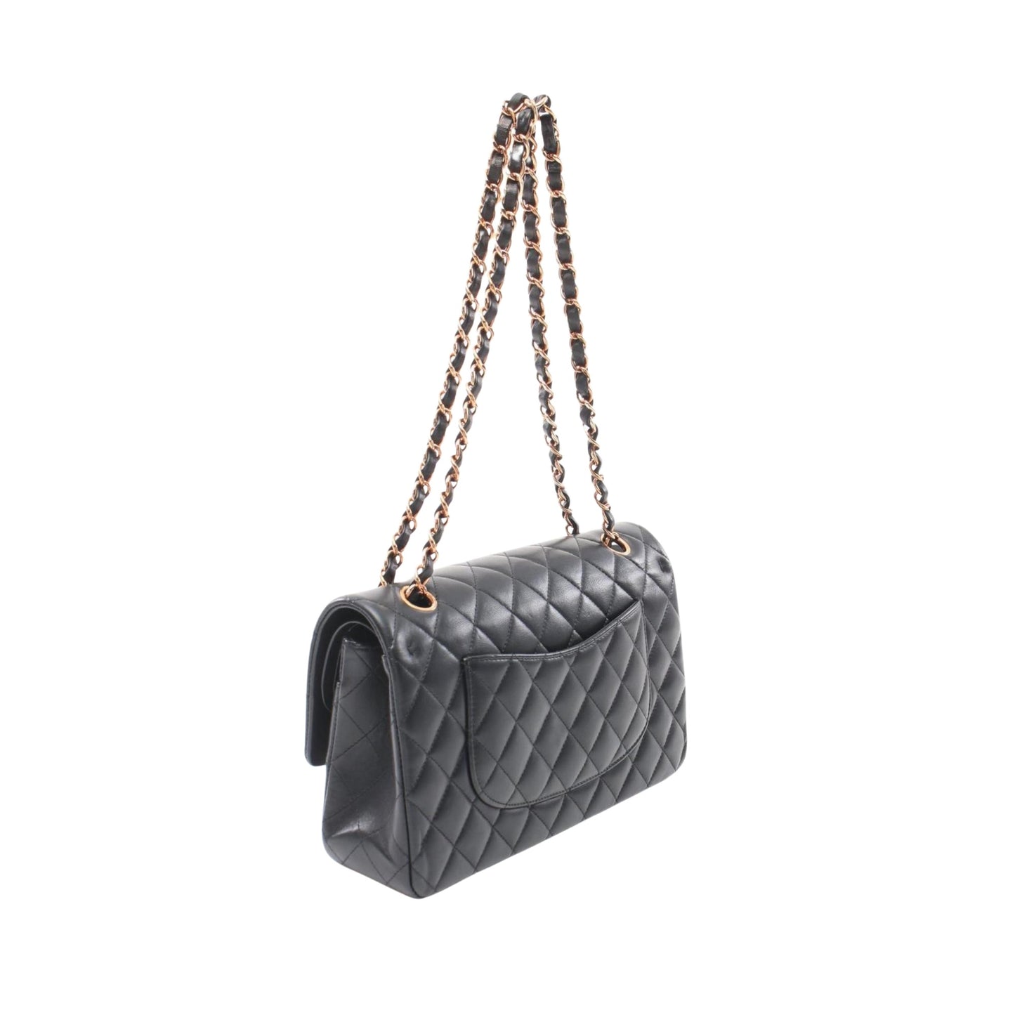 Chanel Timeless Black Leather Shoulder Bag