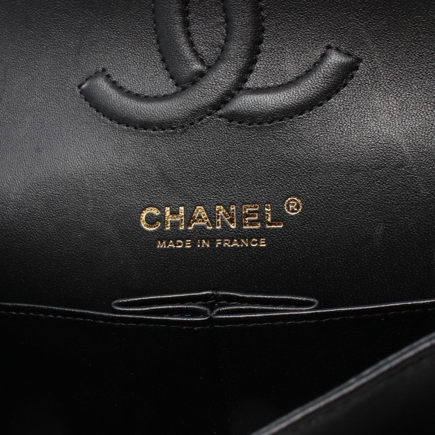 Chanel Timeless Black Leather Shoulder Bag