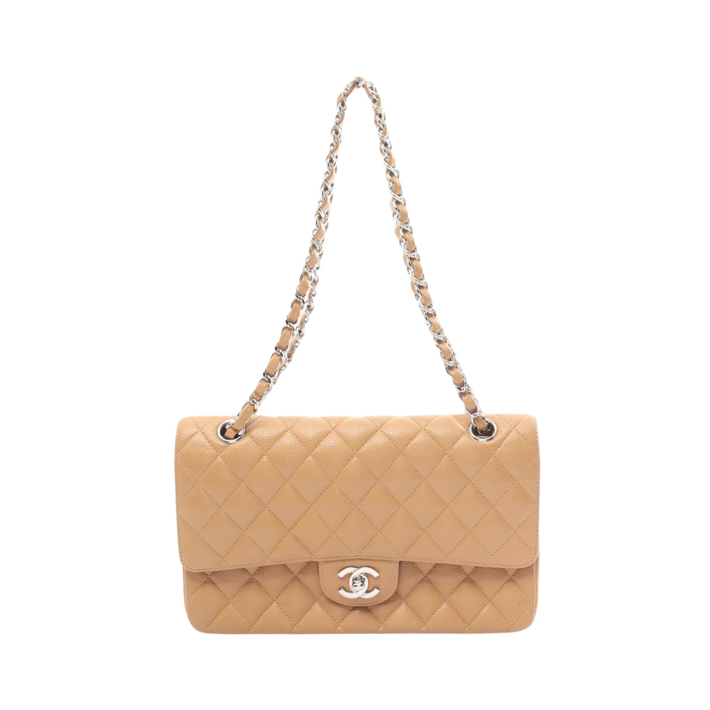 Chanel Timeless Brown Leather Shoulder Bag