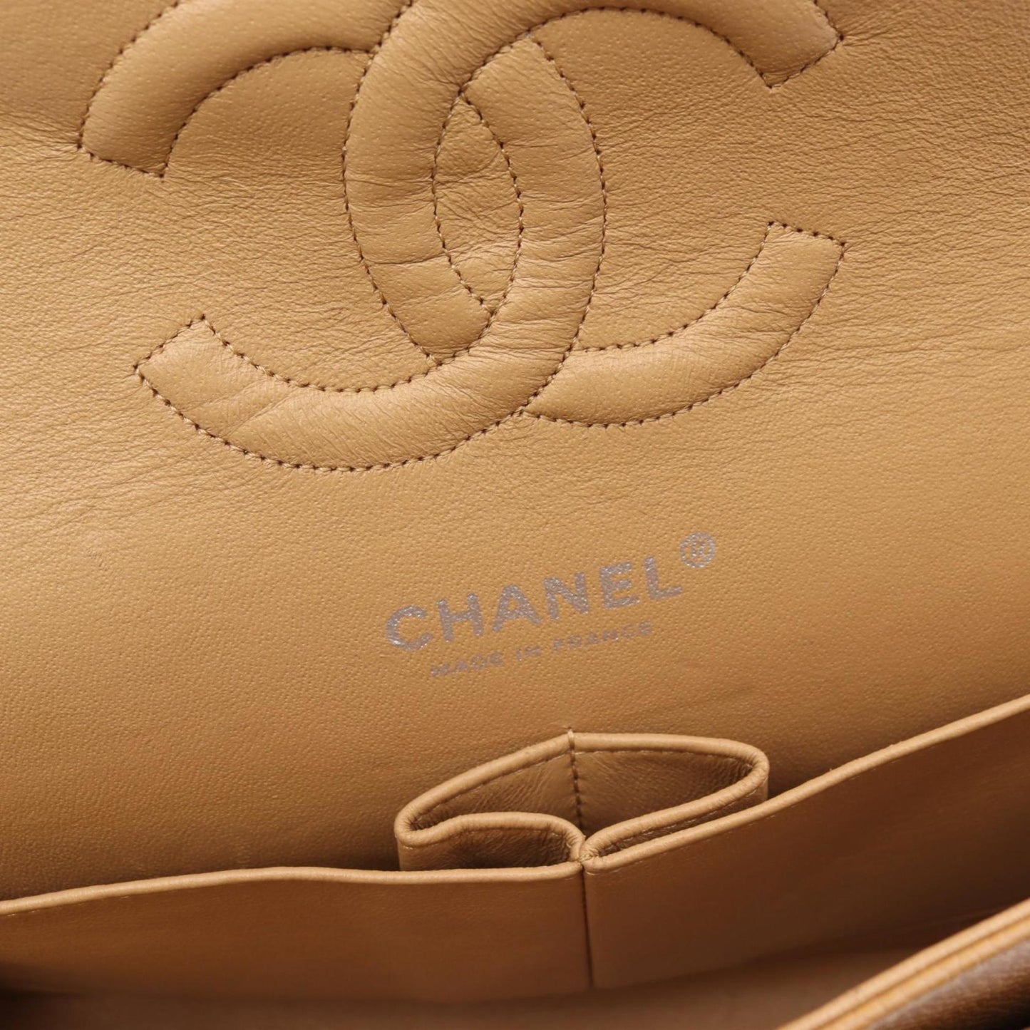 Chanel Timeless Brown Leather Shoulder Bag