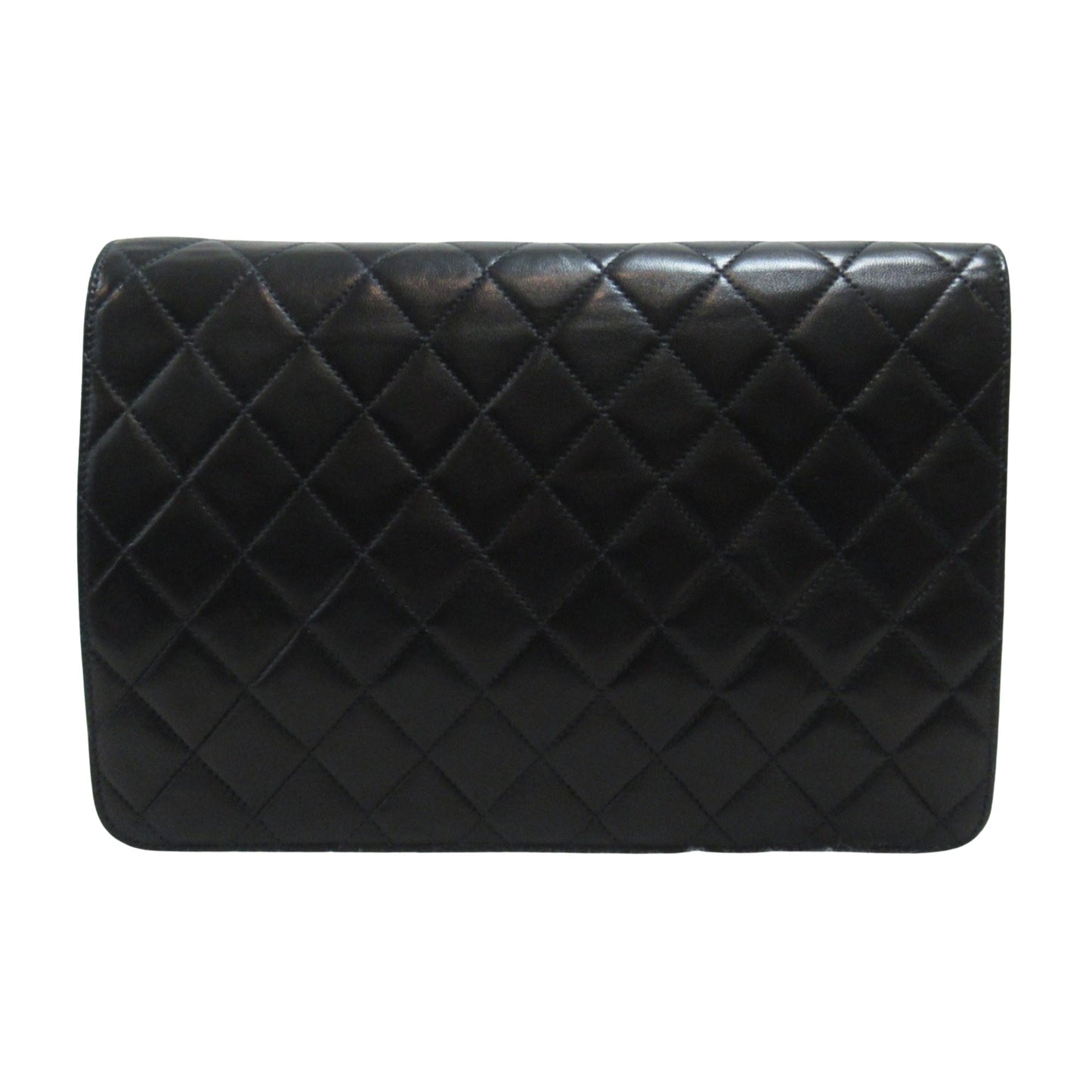 Chanel Wallet On Chain Black Leather Shoulder Bag