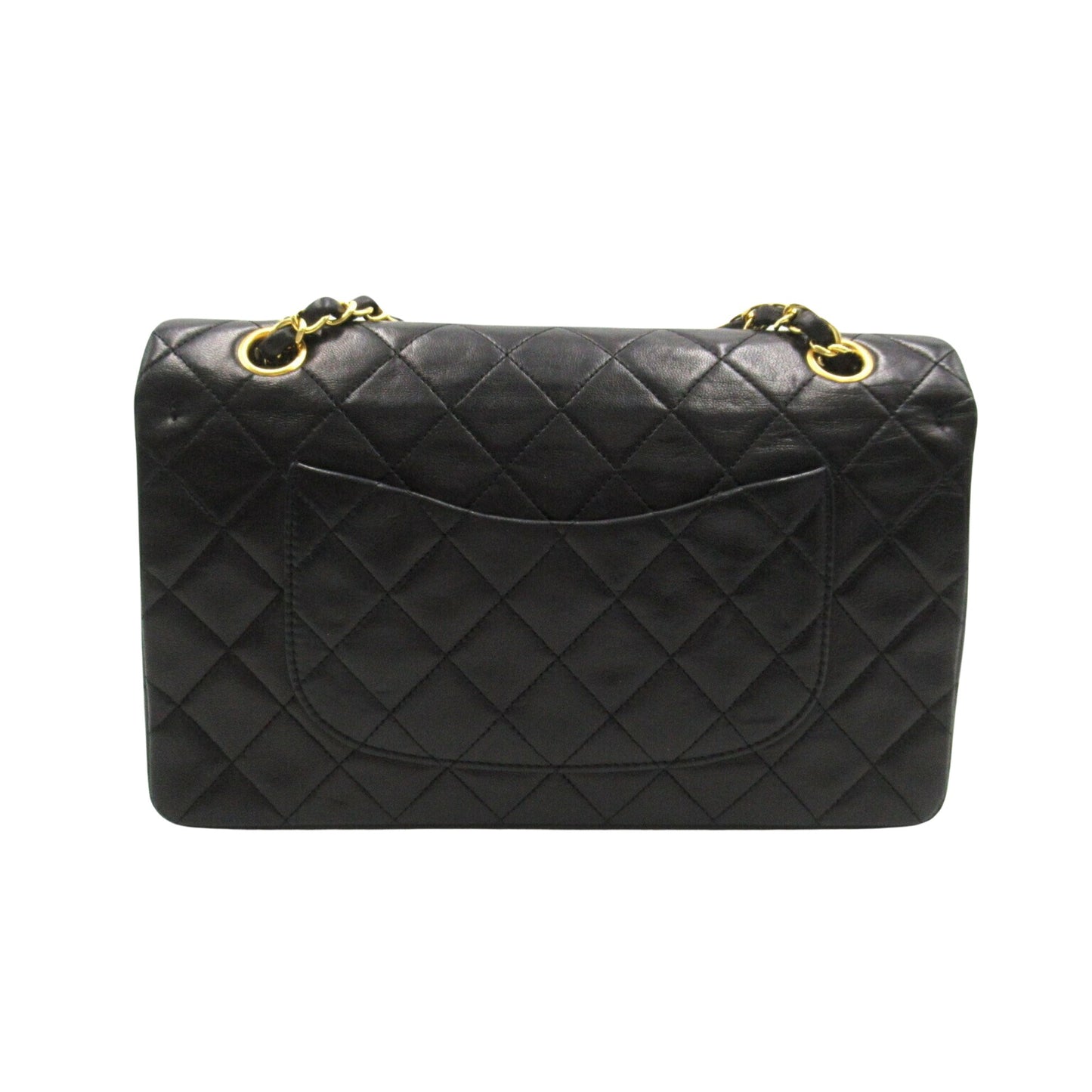 Chanel Timeless Black Leather Shoulder Bag