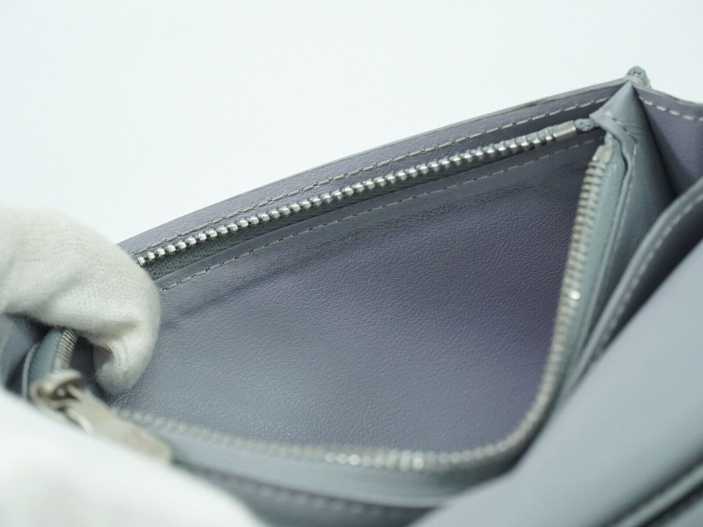 Louis Vuitton Brazza Grey Leather Wallet Accessories