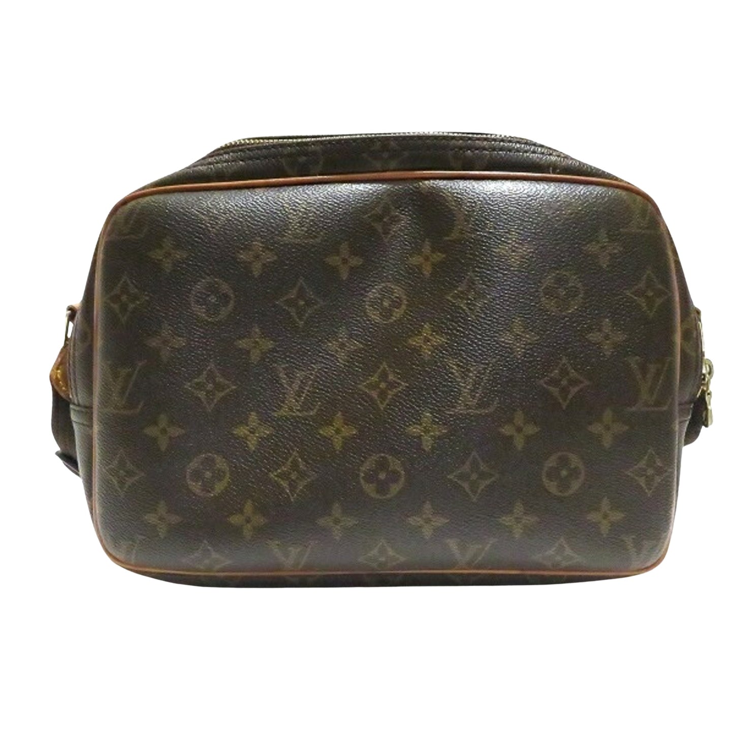 Louis Vuitton Reporter pm Brown Canvas Shoulder Bag