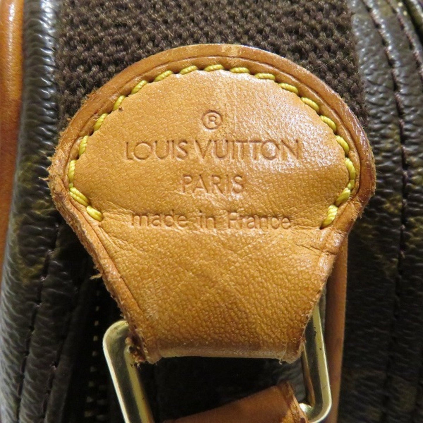 Louis Vuitton Reporter pm Brown Canvas Shoulder Bag