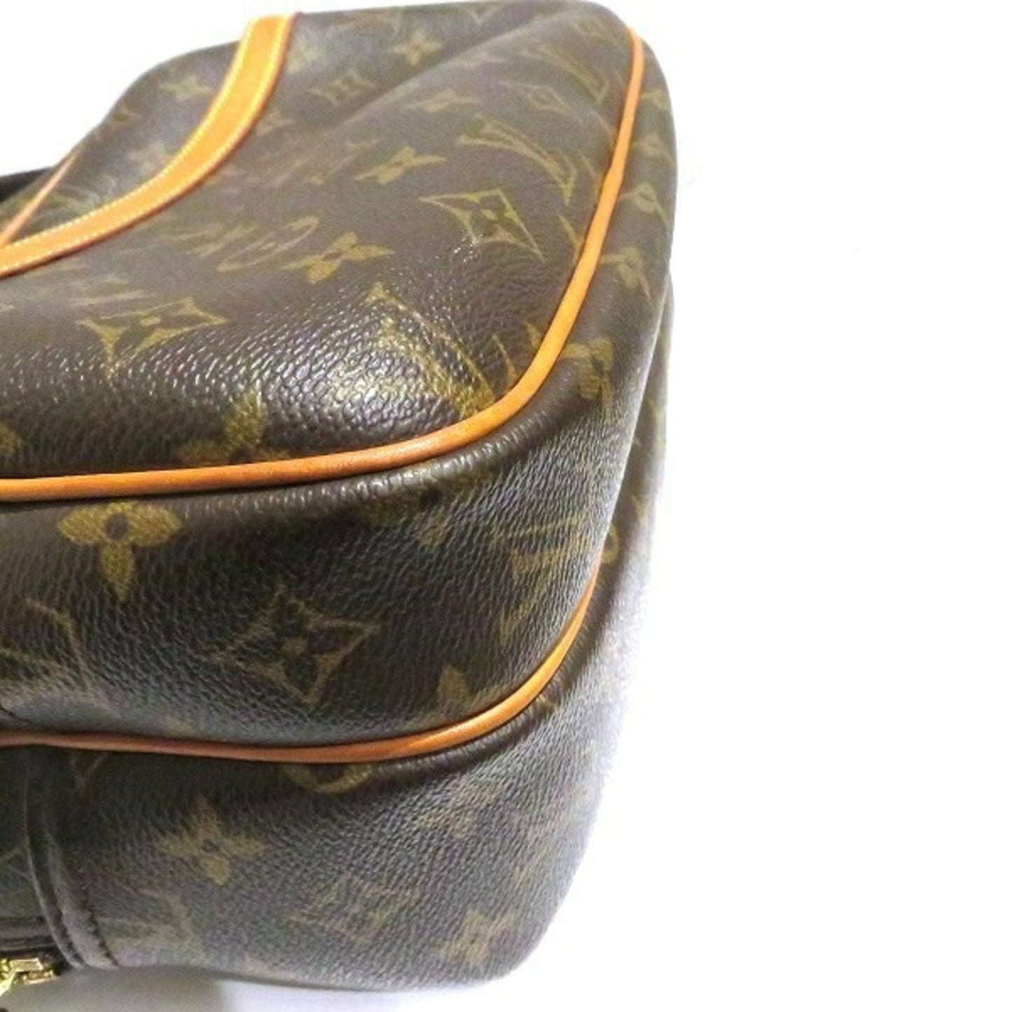 Louis Vuitton Reporter pm Brown Canvas Shoulder Bag