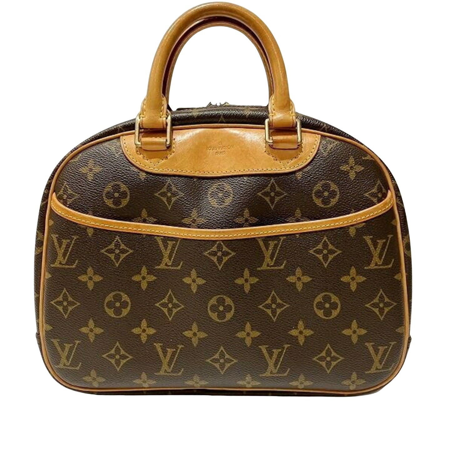 Louis Vuitton Trouville Brown Canvas Hand Bag