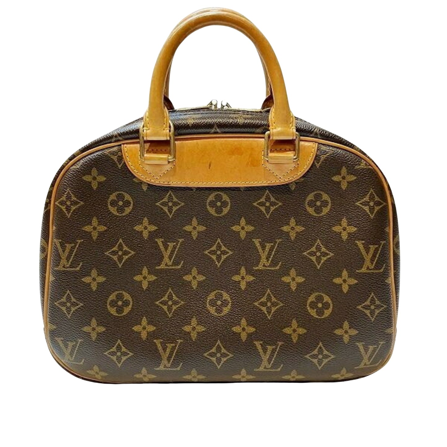 Louis Vuitton Trouville Brown Canvas Hand Bag