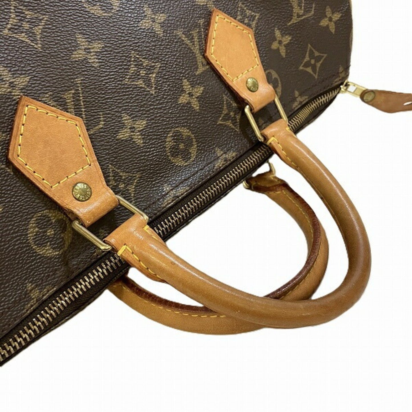 Louis Vuitton Speedy 30 Brown Canvas Hand Bag