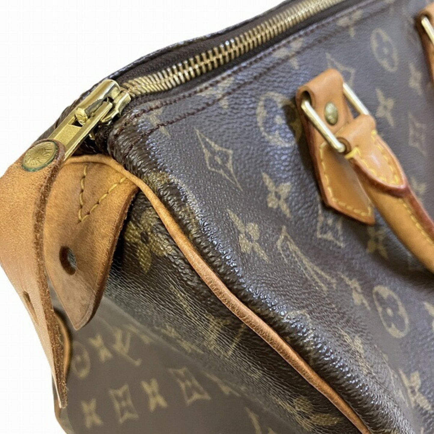 Louis Vuitton Speedy 30 Brown Canvas Hand Bag