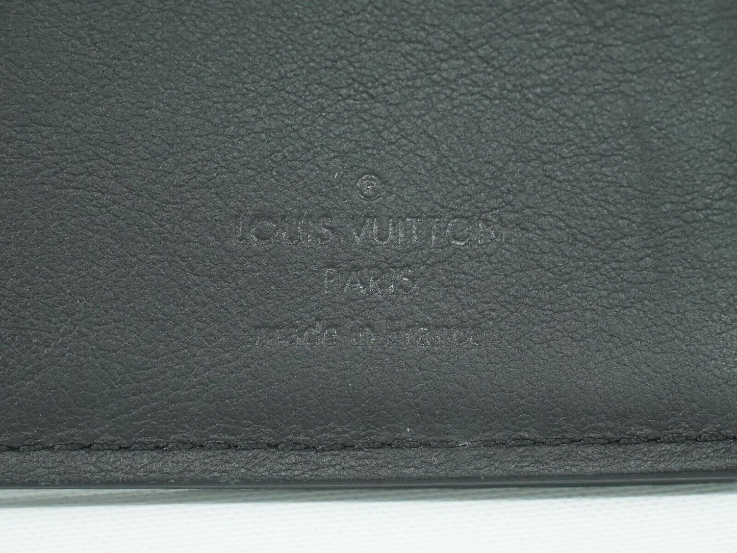 Louis Vuitton Brazza Black Canvas Wallet Accessories