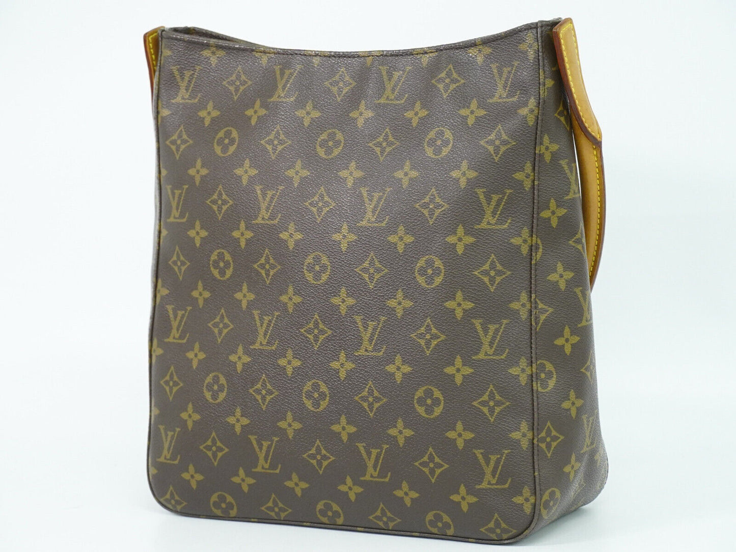 Louis Vuitton Looping Brown Canvas Shoulder Bag