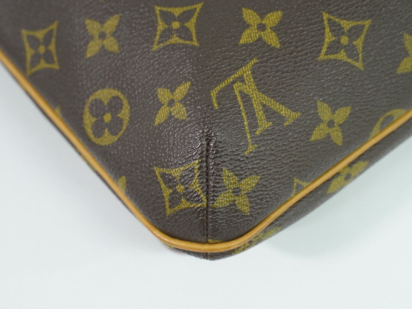 Louis Vuitton Musette Tango Brown Canvas Shoulder Bag