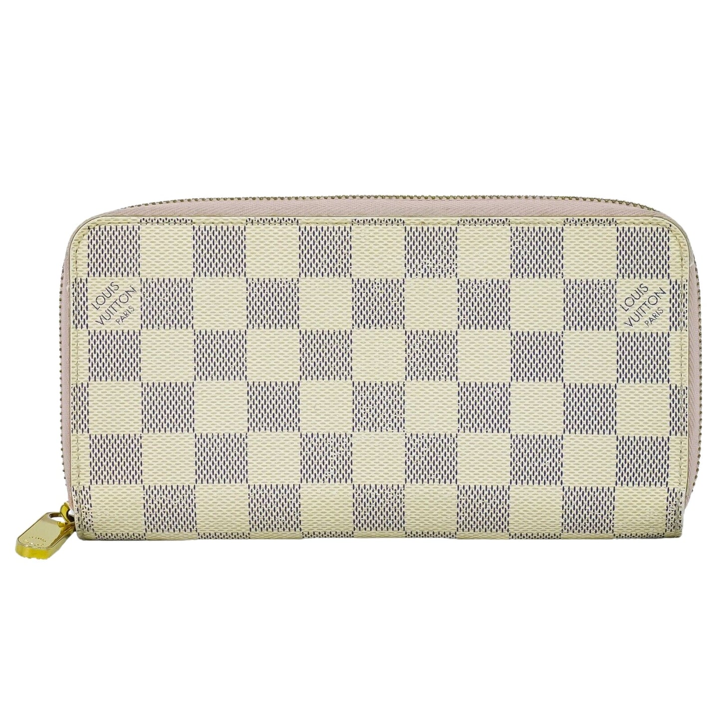 Louis Vuitton Portefeuille zippy White Canvas Wallet Accessories