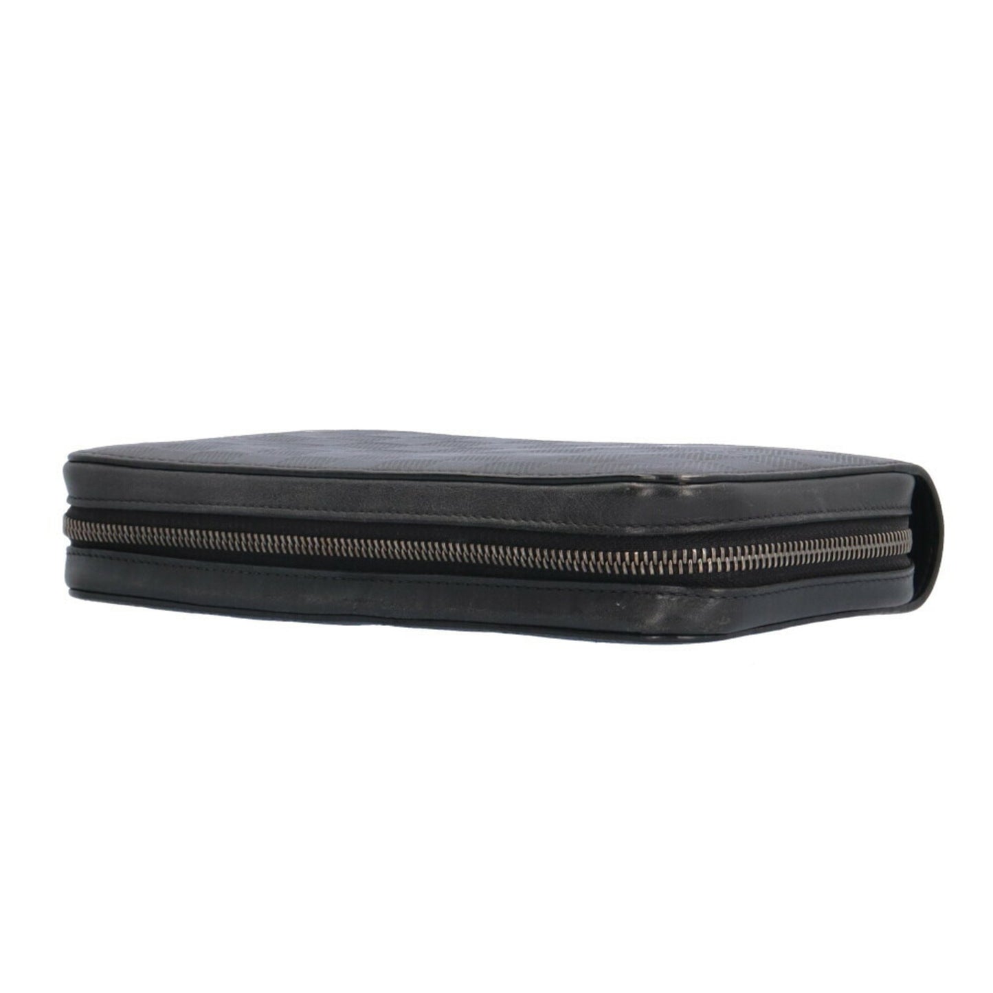 Louis Vuitton Zippy XL Black Leather Wallet Accessories