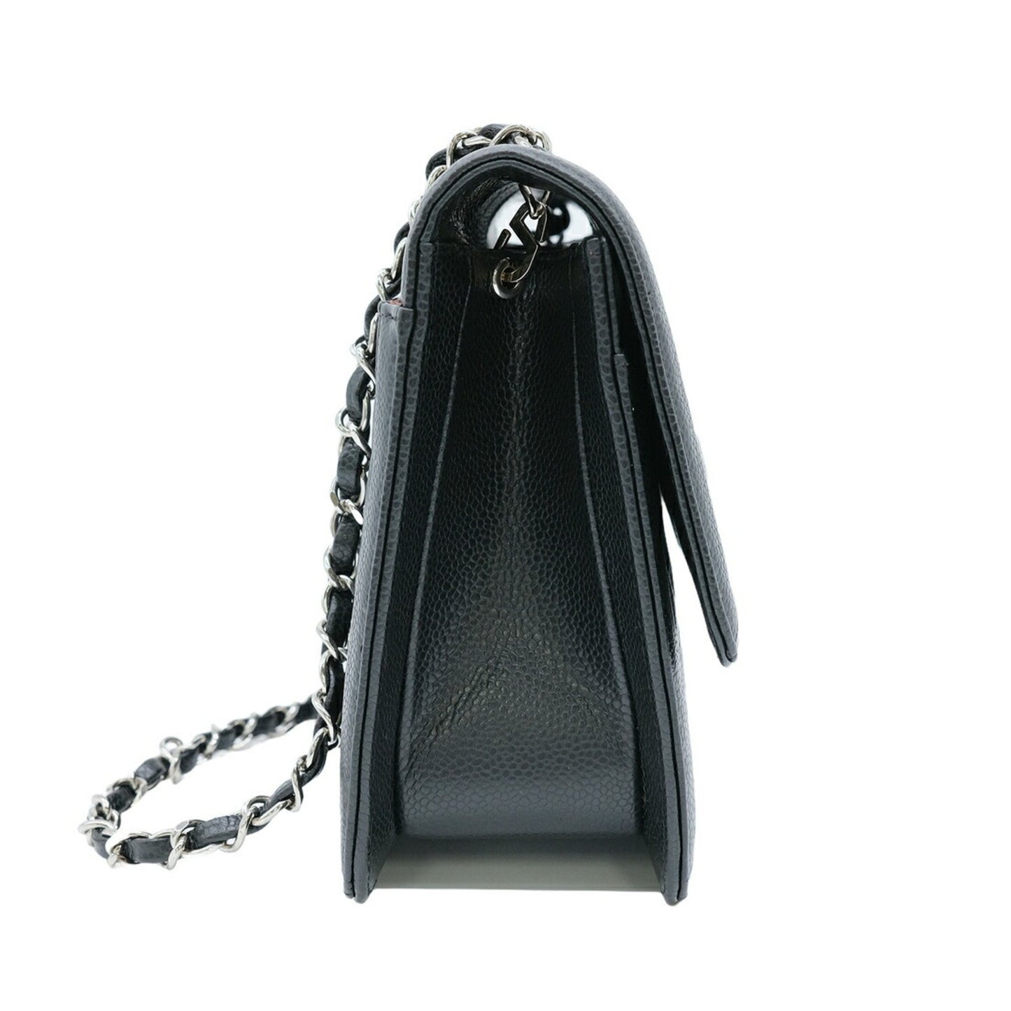 Chanel 2,55 Black Leather Shoulder Bag