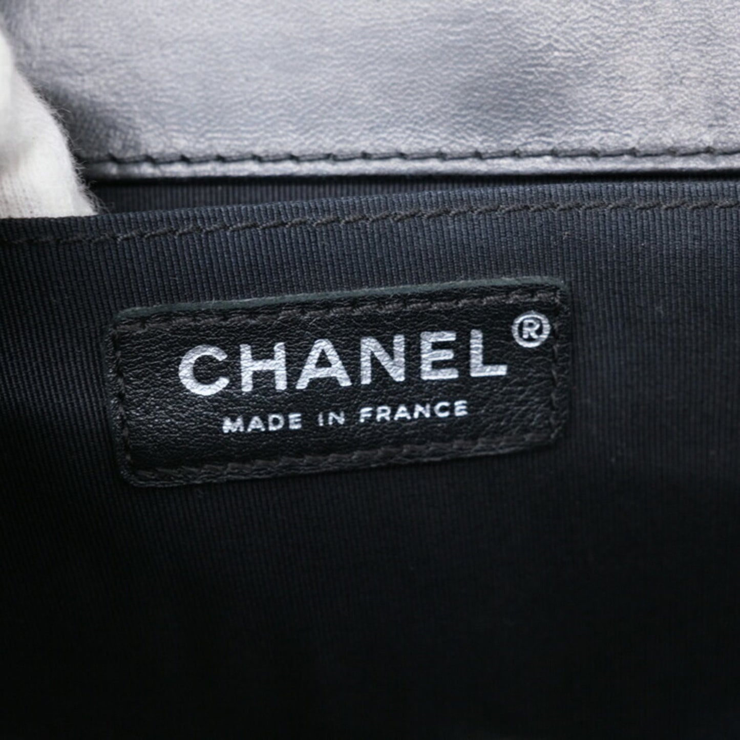 Chanel Boy Blue Leather Shoulder Bag