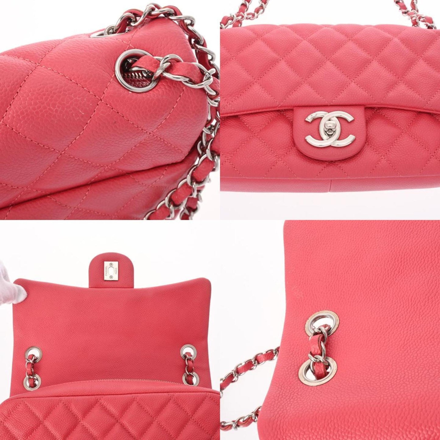 Chanel Timeless Pink Leather Shoulder Bag