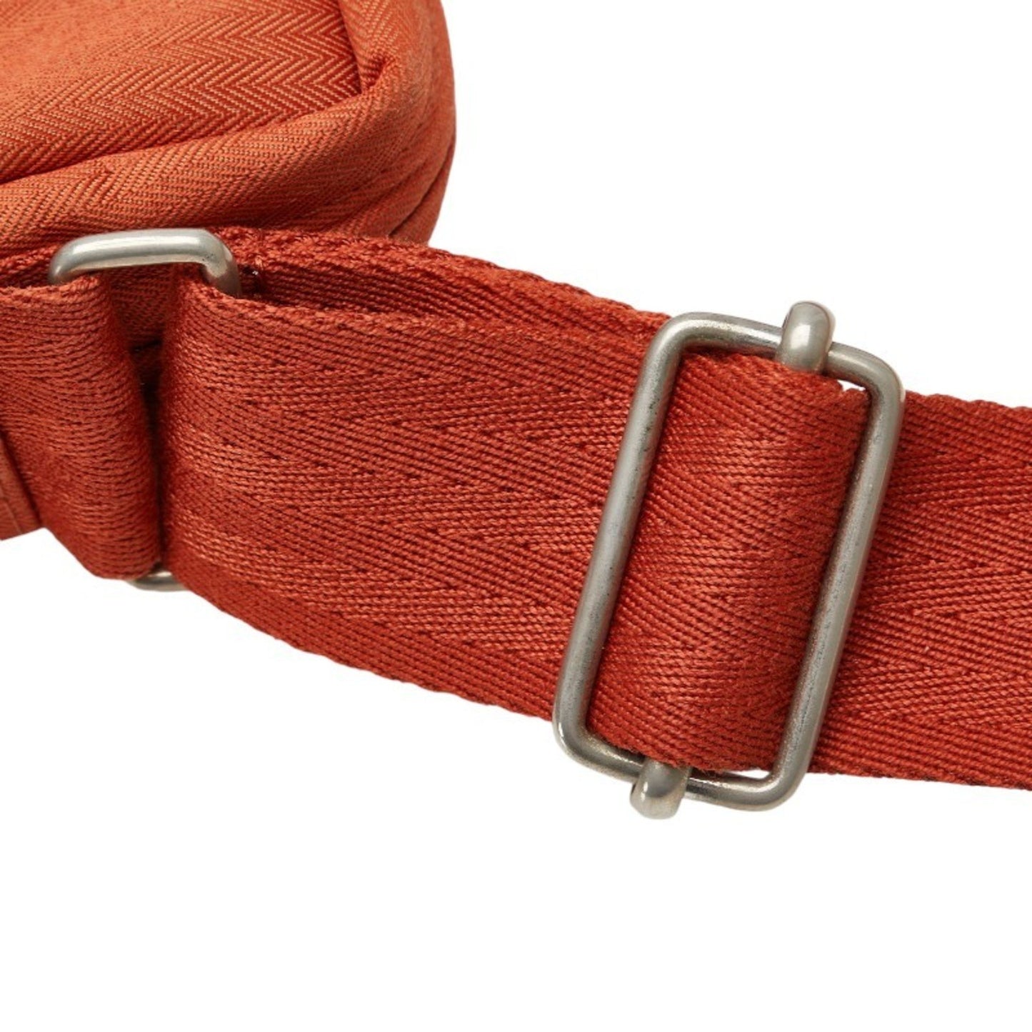 Hermès Acapulco Orange Canvas Shoulder Bag