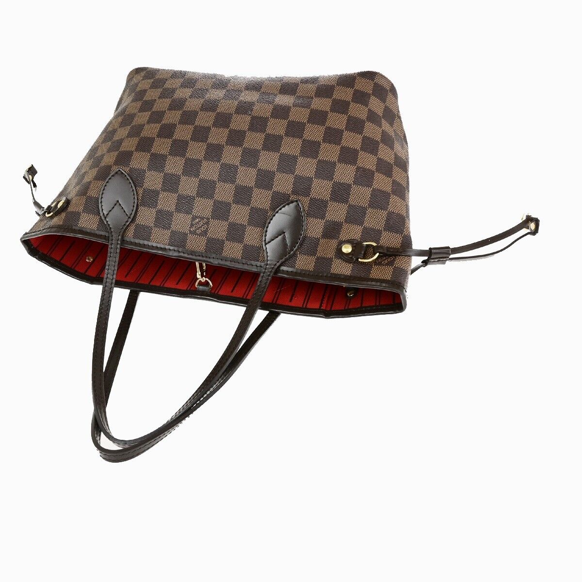 Louis Vuitton Neverfull PM Brown Canvas Tote Bag