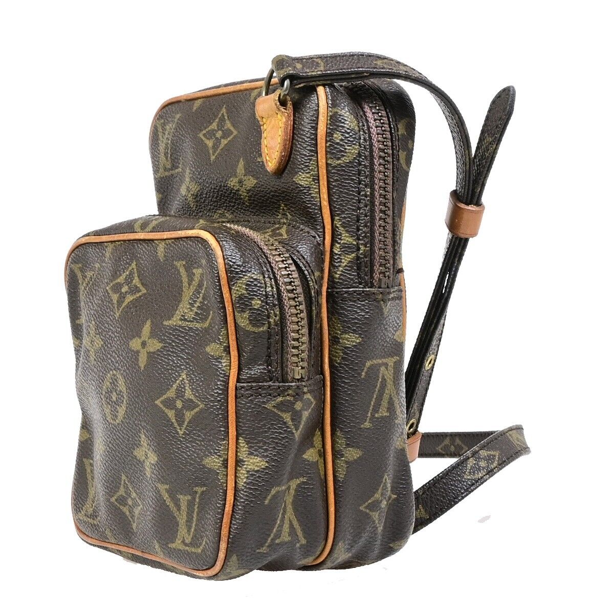 Louis Vuitton Mini amazone Brown Canvas Shoulder Bag