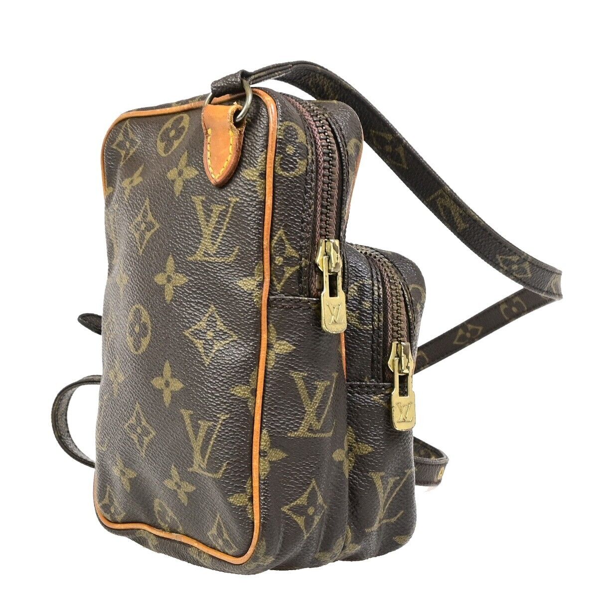 Louis Vuitton Mini amazone Brown Canvas Shoulder Bag