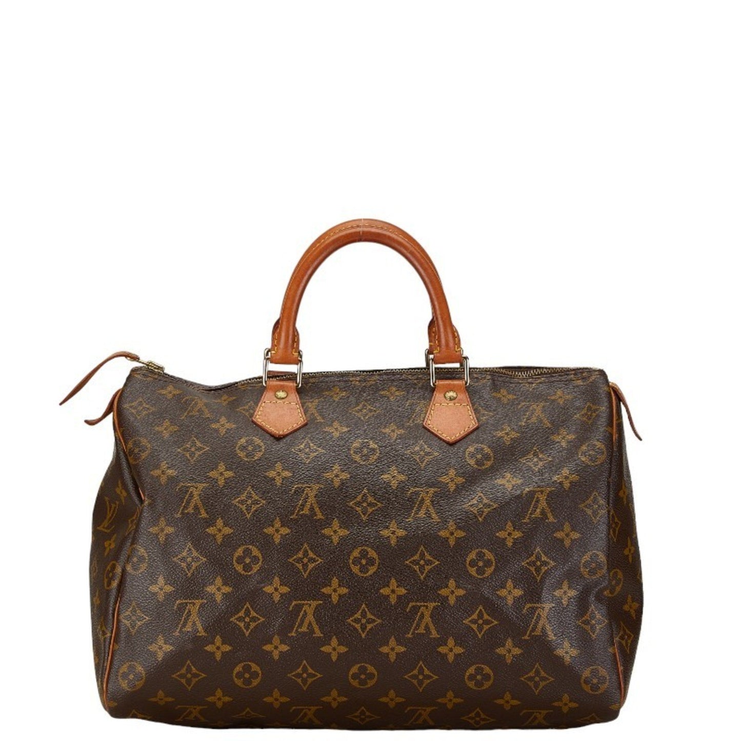 Louis Vuitton Speedy 35 Brown Canvas Hand Bag